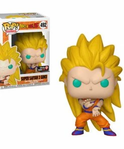 K-Dog & Fish DRAGON BALL Z - SUPER SAIYAN 3 GOKU (EXCLUSIVE) Hard To Find Pops