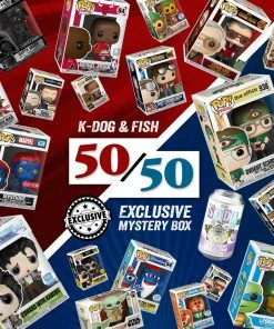 K-DOG & FISH: 50/50 EXCLUSIVE MYSTERY BOX (SOLD OUT) Mystery Boxes!
