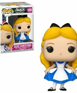 K-Dog & Fish DISNEY: ALICE IN WONDERLAND - 70TH ANNIVERSARY - ALICE (CURTSYING) (BOX IMPERFECTIONS)