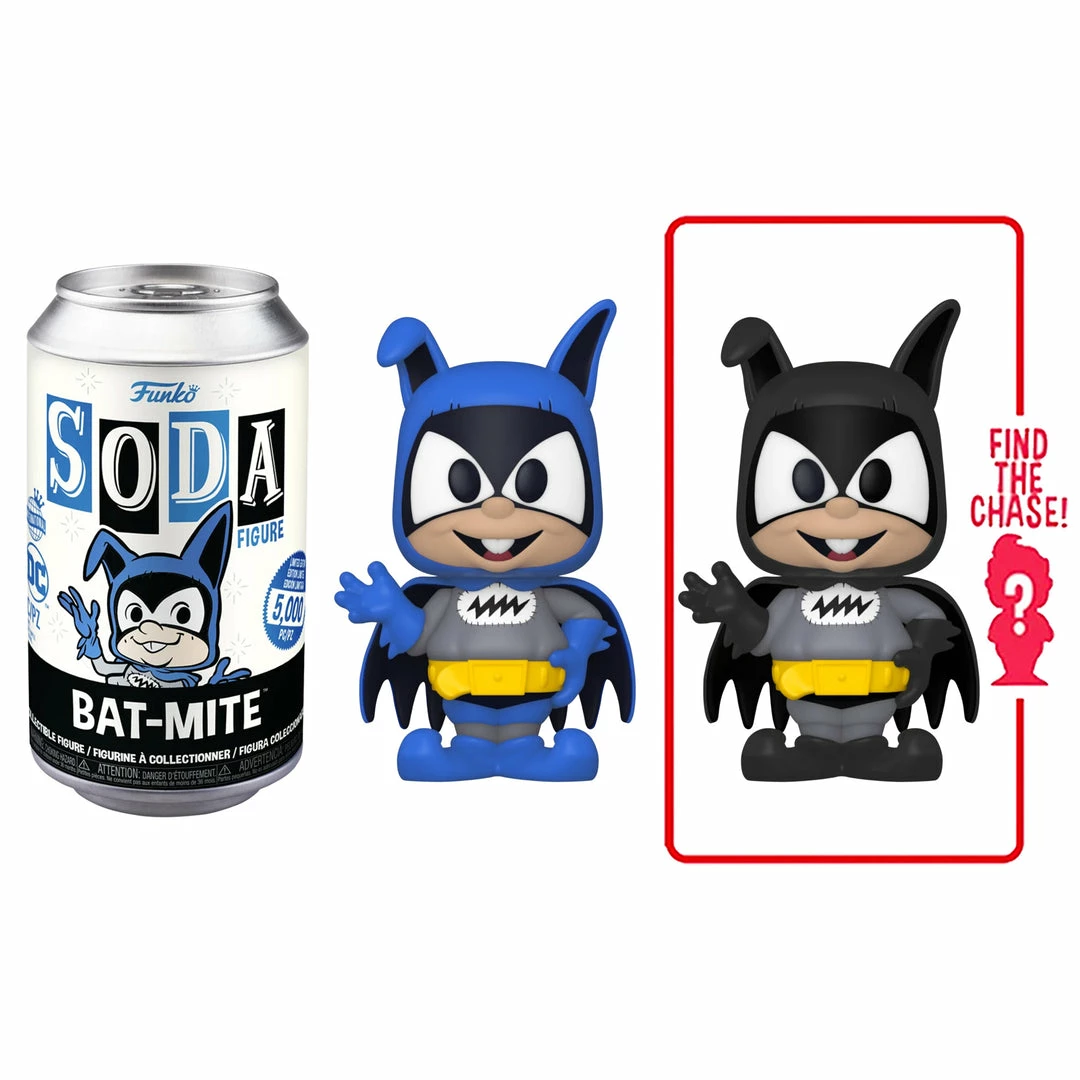 K-Dog & Fish FUNKO SODA CAN: VINYL FIGURE - DC: BAT-MITE (LIMITED 5,000) 1 K-Dog & Fish FUNKO SODA CAN: VINYL FIGURE - DC: BAT-MITE (LIMITED 5,000)