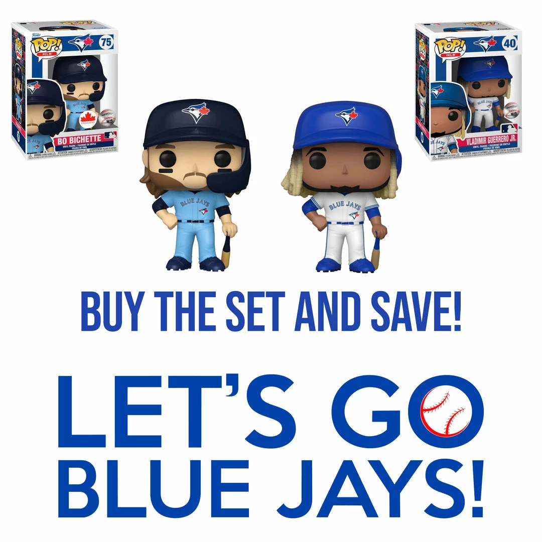 K-Dog & Fish MLB: TORONTO BLUE JAYS (SET) Funko POP! Exclusives 1 K-Dog & Fish MLB: TORONTO BLUE JAYS (SET) Funko POP! Exclusives