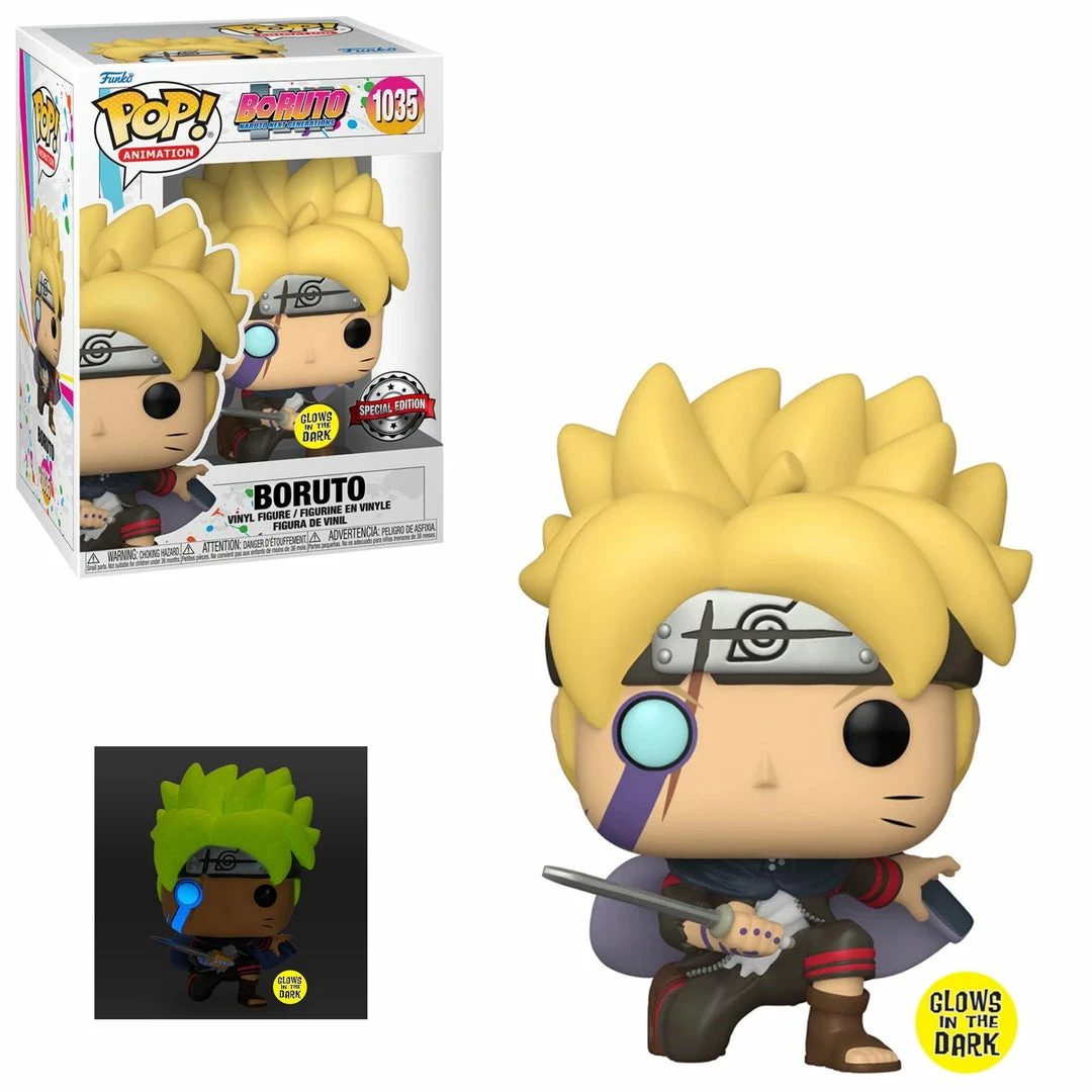 K-Dog & Fish Funko POP! Exclusives BORUTO: NARUTO NEXT GENERATIONS - BORUTO (GLOW) EXCLUSIVE 1 K-Dog & Fish Funko POP! Exclusives BORUTO: NARUTO NEXT GENERATIONS - BORUTO (GLOW) EXCLUSIVE