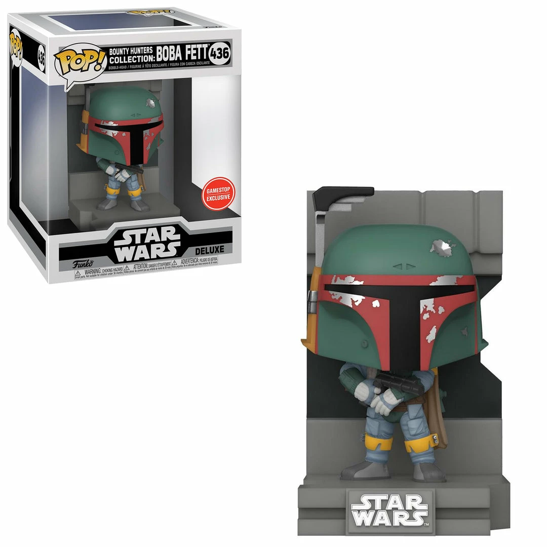 K-Dog & Fish Funko POP! Exclusives STAR WARS: BOUNTY HUNTERS - BOBA FETT (EXCLUSIVE) POP DELUXE 1 K-Dog & Fish Funko POP! Exclusives STAR WARS: BOUNTY HUNTERS - BOBA FETT (EXCLUSIVE) POP DELUXE