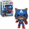 K-Dog & Fish MARVEL - CAPWOLF (FUNKON) EXCLUSIVE Hard To Find Pops