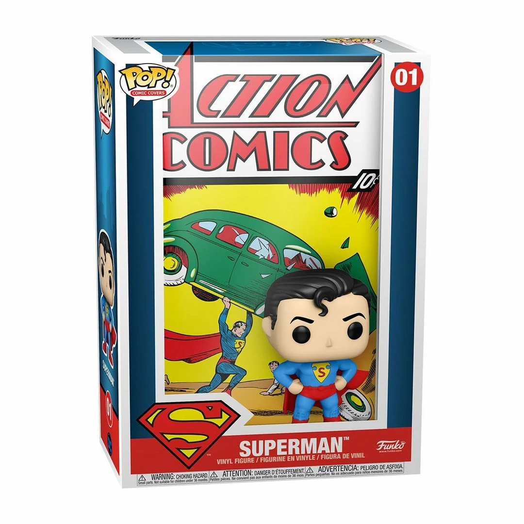 K-Dog & Fish COMIC COVERS - SUPERMAN (ACTION COMICS) Funko: Comic Book Covers 1 K-Dog & Fish COMIC COVERS - SUPERMAN (ACTION COMICS) Funko: Comic Book Covers