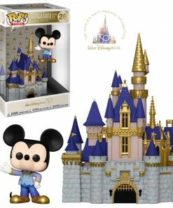 K-Dog & Fish Funko POP! Moments DISNEY WORLD 50TH - CINDERELLA'S CASTLE WITH MICKEY MOUSE (POP TOWN)