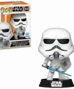 K-Dog & Fish Funko POP! Exclusives STAR WARS: CONCEPT SERIES - STORMTROOPER (WITH LIGHTSABER & SHIELD) EXCLUSIVE