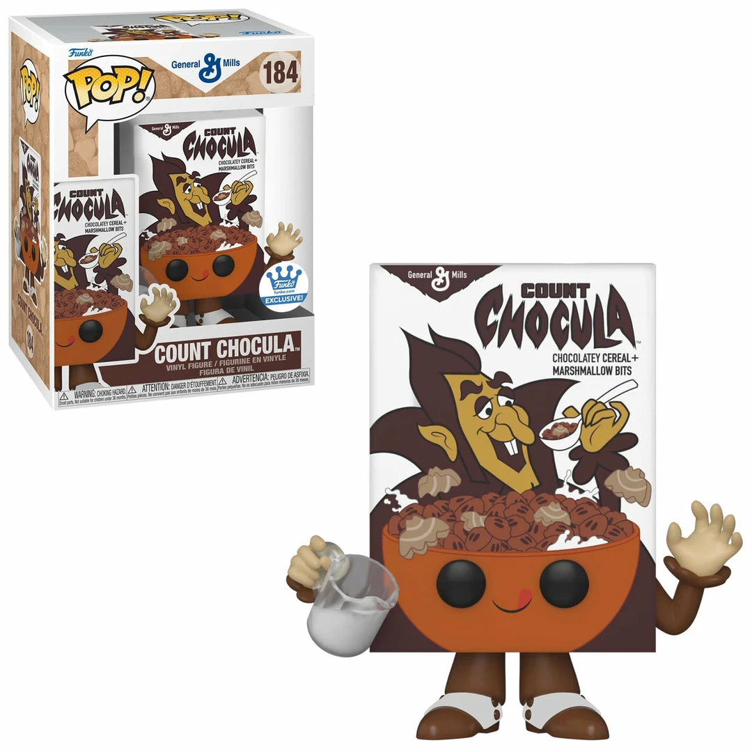 K-Dog & Fish Funko POP! Exclusives POP FOODIES - COUNT CHOCULA CEREAL (EXCLUSIVE) 1 K-Dog & Fish Funko POP! Exclusives POP FOODIES - COUNT CHOCULA CEREAL (EXCLUSIVE)
