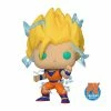 K-Dog & Fish DRAGON BALL Z - SUPER SAIYAN 2 GOKU (WITH ENERGY) (EXCLUSIVE) Hard To Find Pops