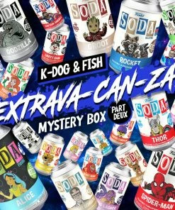 Mystery Boxes! K-DOG & FISH - "EXTRAVA-CAN-ZA" - MYSTERY BOX: PART DEUX (SOLD OUT)