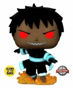 K-Dog & Fish FIRE FORCE - SHINRA WITH FIRE (GLOW) EXCLUSIVE Anime