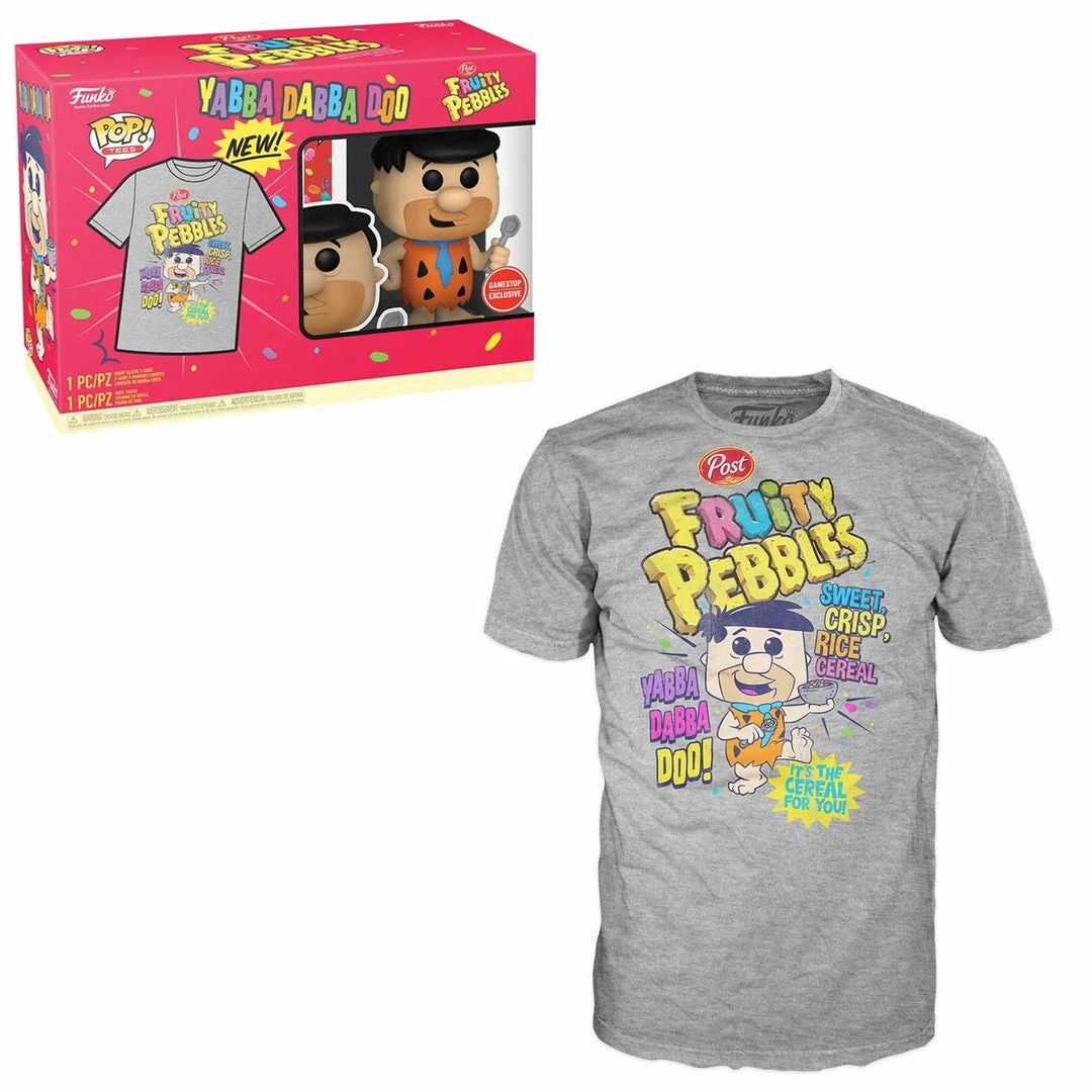 K-Dog & Fish THE FLINTSTONES - FRED FLINTSONE (FRUITY PEBBLES) POP & TEE BOX (EXCLUSIVE) Funko POP! Exclusives 2 K-Dog & Fish THE FLINTSTONES - FRED FLINTSONE (FRUITY PEBBLES) POP & TEE BOX (EXCLUSIVE) Funko POP! Exclusives