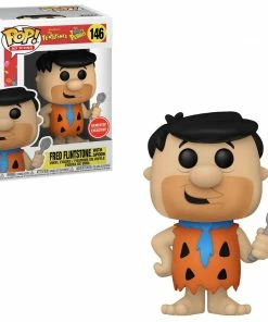 K-Dog & Fish THE FLINTSTONES - FRED FLINTSONE (FRUITY PEBBLES) POP & TEE BOX (EXCLUSIVE) Funko POP! Exclusives