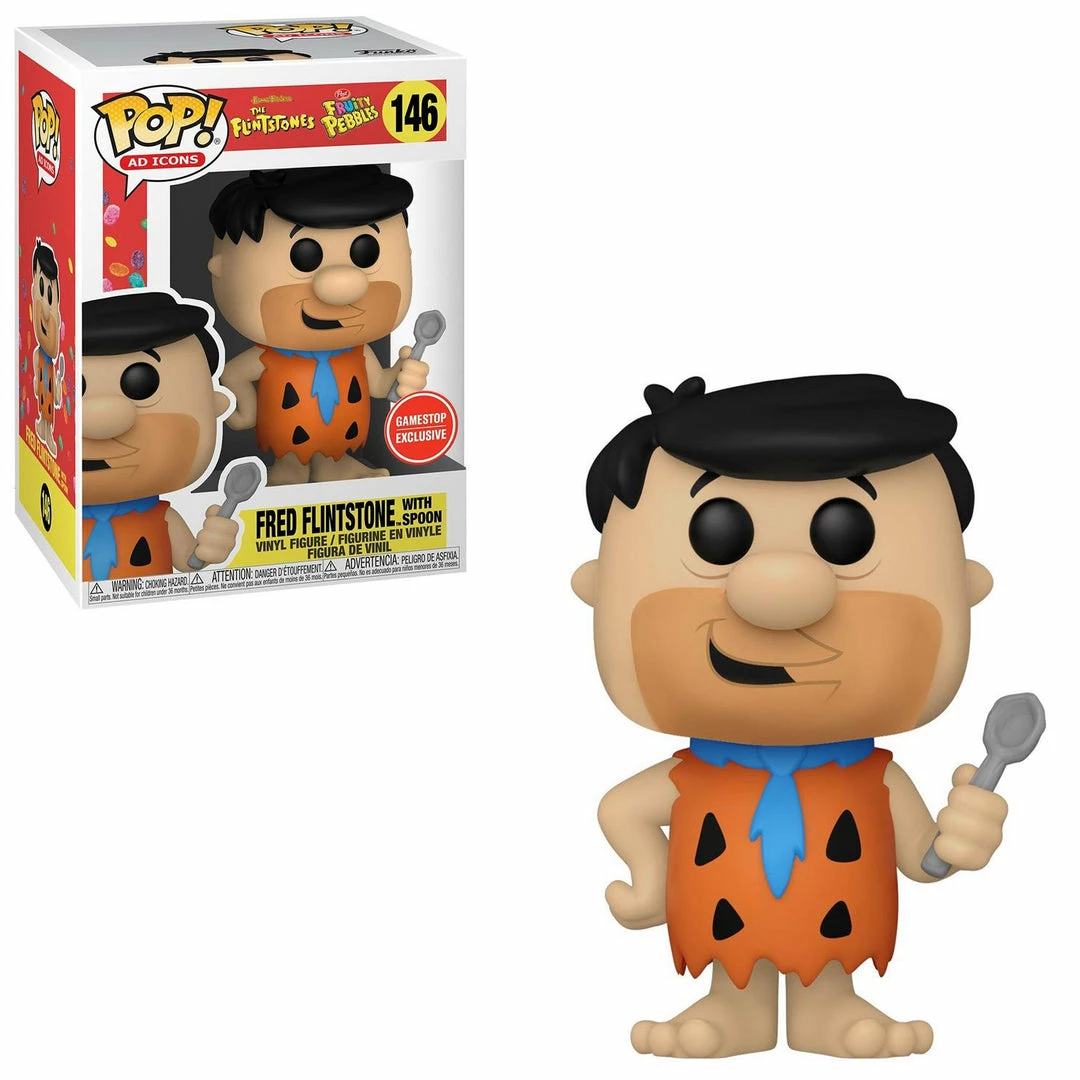 K-Dog & Fish THE FLINTSTONES - FRED FLINTSONE (FRUITY PEBBLES) POP & TEE BOX (EXCLUSIVE) Funko POP! Exclusives 1 K-Dog & Fish THE FLINTSTONES - FRED FLINTSONE (FRUITY PEBBLES) POP & TEE BOX (EXCLUSIVE) Funko POP! Exclusives