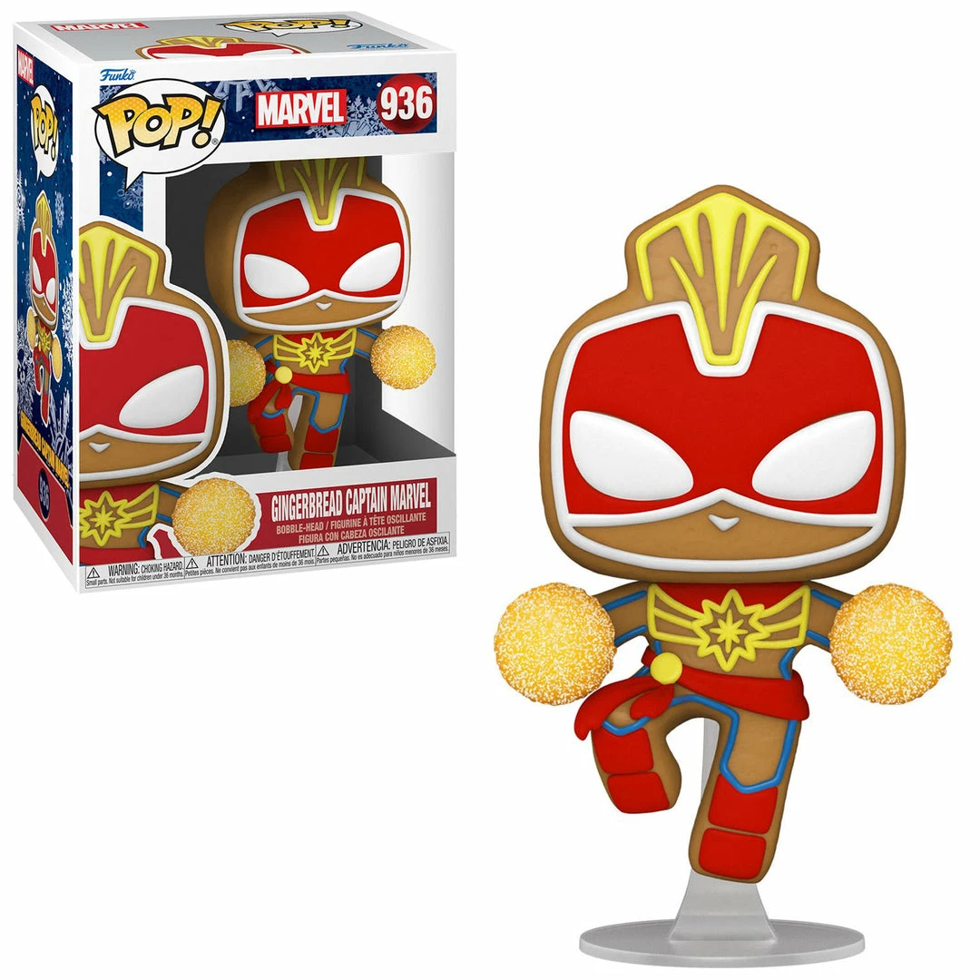 K-Dog & Fish 2 FOR $30 MARVEL: HOLIDAY - GINGERBREAD CAPTAIN MARVEL 1 K-Dog & Fish 2 FOR $30 MARVEL: HOLIDAY - GINGERBREAD CAPTAIN MARVEL