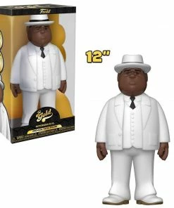 K-Dog & Fish FUNKO: GOLD 12" VINYL FIGURE - BIGGIE SMALLS (WHITE SUIT)
