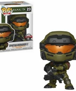 K-Dog & Fish Funko POP! Exclusives HALO INFINITE - SPARTAN GRENADIER WITH HMG (EXCLUSIVE)