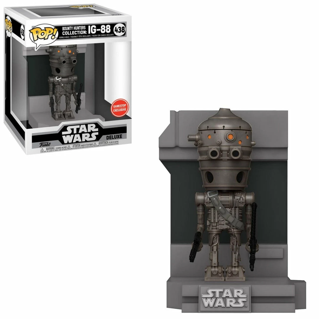 K-Dog & Fish STAR WARS: BOUNTY HUNTERS - IG-88 (EXCLUSIVE) POP DELUXE Funko POP! Exclusives 1 K-Dog & Fish STAR WARS: BOUNTY HUNTERS - IG-88 (EXCLUSIVE) POP DELUXE Funko POP! Exclusives