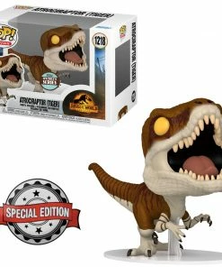 K-Dog & Fish JURASSIC WORLD: DOMINION - ATROCIRAPTOR (TIGER) SPECIALTY SERIES Funko POP! Exclusives