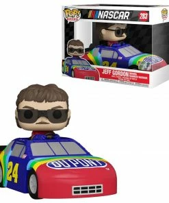 K-Dog & Fish NASCAR - JEFF GORDON (RAINBOW WARRIOR) SUPER DELUXE POP RIDE Funko POP! Rides