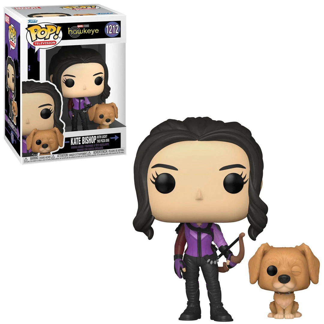 K-Dog & Fish MARVEL: HAWKEYE SERIES - KATE BISHOP WITH LUCKY 1 K-Dog & Fish MARVEL: HAWKEYE SERIES - KATE BISHOP WITH LUCKY