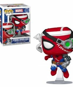 K-Dog & Fish Hard To Find Pops MARVEL: SPIDER-MAN - CYBORG SPIDER-MAN (EXCLUSIVE) (BOX IMPERFECTIONS)
