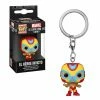 K-Dog & Fish POCKET POP KEYCHAIN - MARVEL LUCHA LIBRE EDITION: EL HEROE INVICTO (IRON MAN)