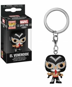 K-Dog & Fish Pocket Pop! Keychains POCKET POP KEYCHAIN - MARVEL LUCHA LIBRE EDITION: EL VENENOIDE (VENOM)