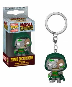 K-Dog & Fish POCKET POP KEYCHAIN - MARVEL ZOMBIES: DR. DOOM