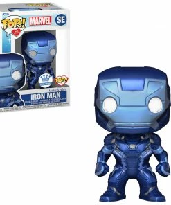 K-Dog & Fish MARVEL: IRON MAN (METALLIC) MAKE-A-WISH (POPS WITH A PURPOSE) EXCLUSIVE Funko POP! Exclusives
