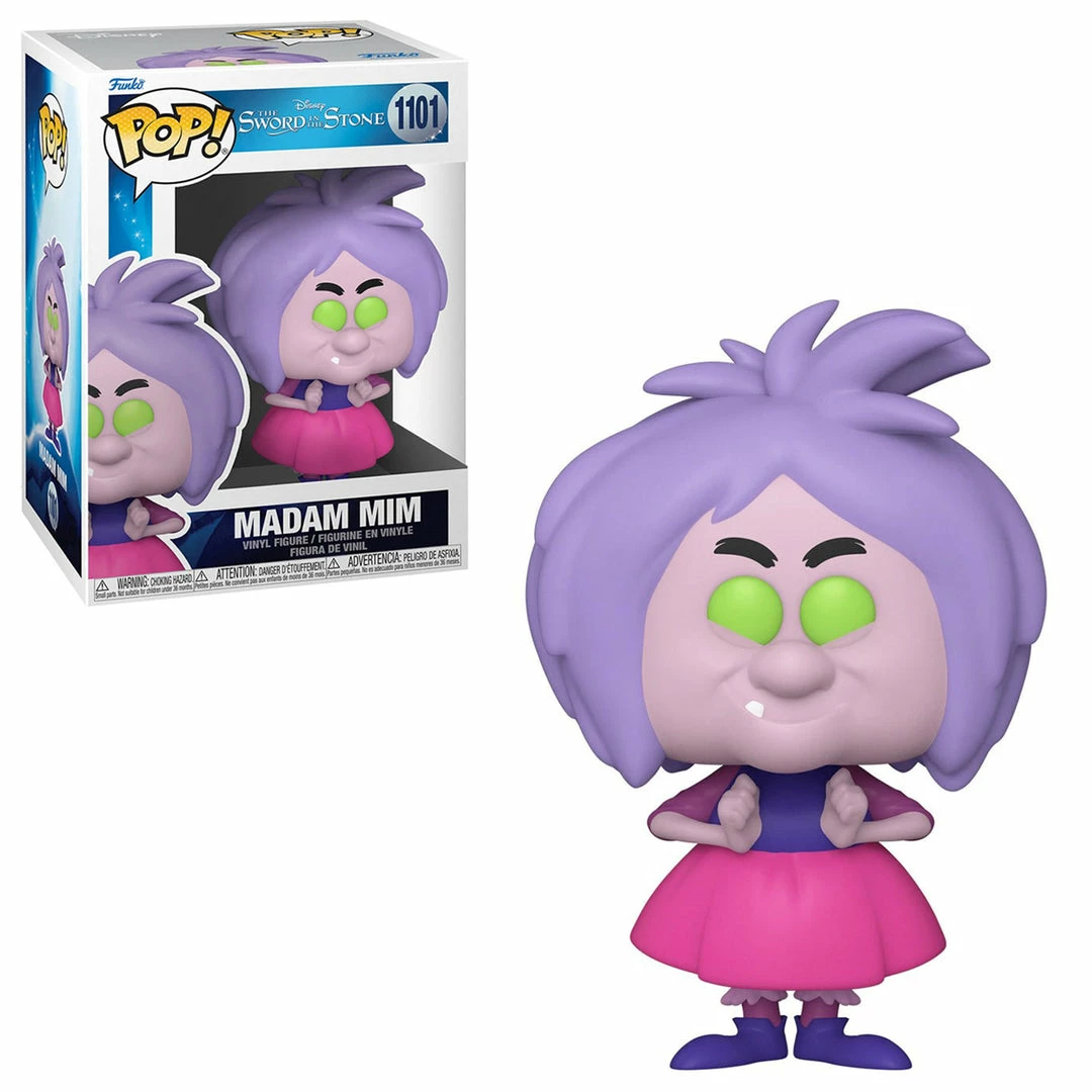 K-Dog & Fish DISNEY: SWORD IN THE STONE - MADAM MIM 2 FOR $30 1 K-Dog & Fish DISNEY: SWORD IN THE STONE - MADAM MIM 2 FOR $30