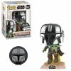 K-Dog & Fish STAR WARS: THE MANDALORIAN - MANDO WITH GROGU (CHROME) WITH PIN (EXCLUSIVE)
