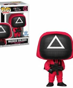 K-Dog & Fish Funko POP! Exclusives SQUID GAME - MASKED WORKER: TRIANGLE (EXCLUSIVE)