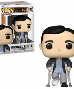 K-Dog & Fish THE OFFICE - MICHAEL ON CRUTCHES