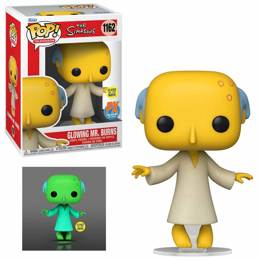 K-Dog & Fish Hard To Find Pops THE SIMPSONS - GLOWING MR. BURNS (EXCLUSIVE) 1 K-Dog & Fish Hard To Find Pops THE SIMPSONS - GLOWING MR. BURNS (EXCLUSIVE)