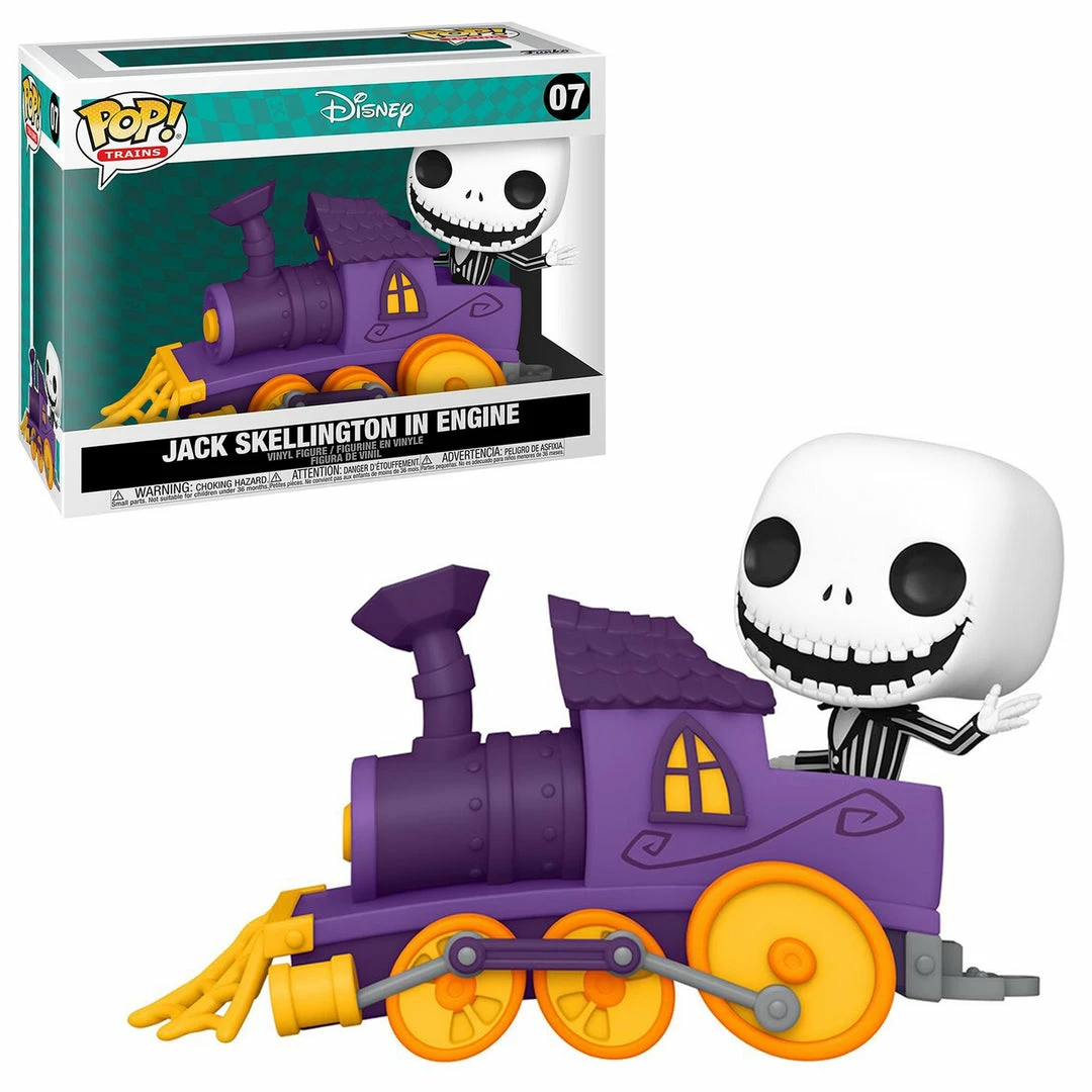 K-Dog & Fish NIGHTMARE BEFORE CHRISTMAS: TRAIN DELUXE - JACK SKELLINGTON IN ENGINE 1 K-Dog & Fish NIGHTMARE BEFORE CHRISTMAS: TRAIN DELUXE - JACK SKELLINGTON IN ENGINE