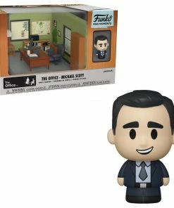 K-Dog & Fish THE OFFICE: DIORAMA - MICHAEL SCOTT (MINI MOMENT) Hard To Find Pops