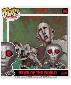 K-Dog & Fish POP ALBUMS - QUEEN: NEWS OF THE WORLD Funko POP! Albums