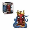 K-Dog & Fish MARVEL - KING DEADPOOL (POP DELUXE) (PX EXCLUSIVE) Hard To Find Pops