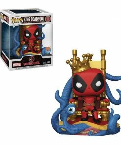 K-Dog & Fish MARVEL - KING DEADPOOL (POP DELUXE) (PX EXCLUSIVE) Hard To Find Pops
