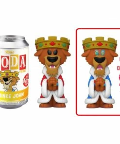 K-Dog & Fish FUNKO SODA CAN: VINYL FIGURE - DISNEY: ROBIN HOOD - PRINCE JOHN (LIMITED 5,000)