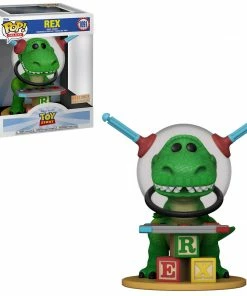 K-Dog & Fish TOY STORY - REX (WITH GAME CONTROLLER) POP DELUXE (EXCLUSIVE) (IMPERFECTION SECTION)
