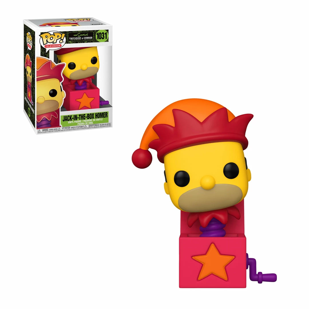 K-Dog & Fish SIMPSONS: TREEHOUSE OF HORROR - HOMER JACK-IN-THE-BOX (BOX IMPERFECTIONS) Tv 1 K-Dog & Fish SIMPSONS: TREEHOUSE OF HORROR - HOMER JACK-IN-THE-BOX (BOX IMPERFECTIONS) Tv