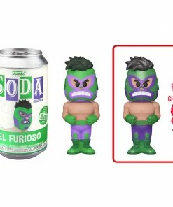 K-Dog & Fish FUNKO SODA CAN: VINYL FIGURE - MARVEL: LUCHADORES - HULK (LIMITED 15,000)