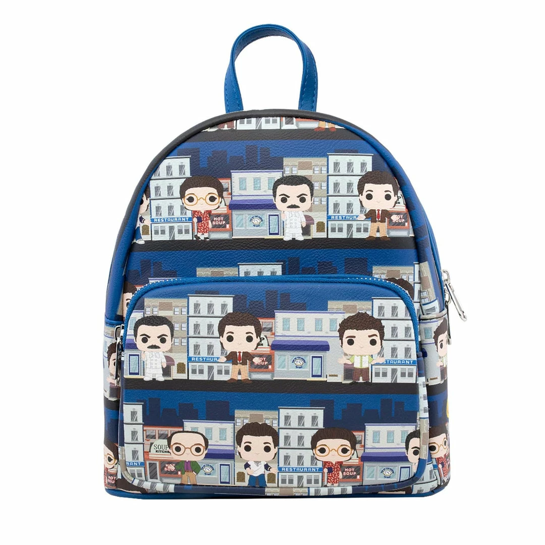 K-Dog & Fish LOUNGEFLY - SEINFELD MINI BACKPACK 1 K-Dog & Fish LOUNGEFLY - SEINFELD MINI BACKPACK