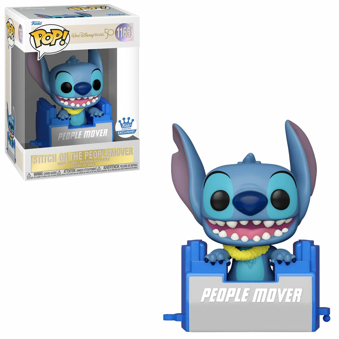 K-Dog & Fish DISNEY WORLD 50TH - STITCH ON PEOPLEMOVER (EXCLUSIVE) Funko POP! Exclusives 1 K-Dog & Fish DISNEY WORLD 50TH - STITCH ON PEOPLEMOVER (EXCLUSIVE) Funko POP! Exclusives