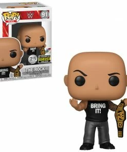 K-Dog & Fish WWE: THE ROCK WITH BELT (EXCLUSIVE)