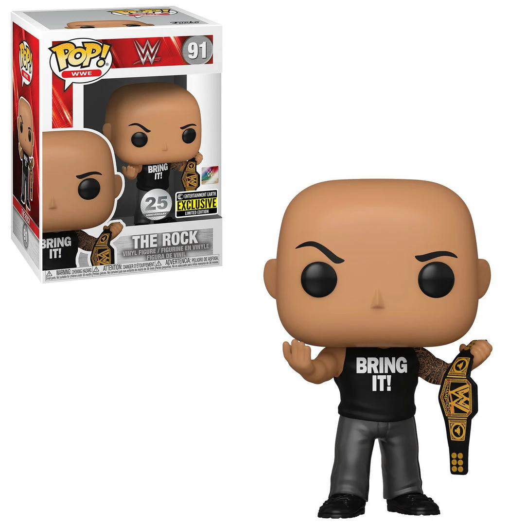 K-Dog & Fish WWE: THE ROCK WITH BELT (EXCLUSIVE) 1 K-Dog & Fish WWE: THE ROCK WITH BELT (EXCLUSIVE)