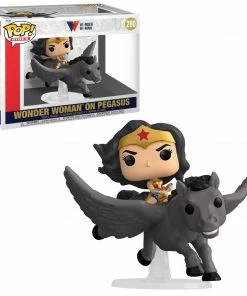 K-Dog & Fish DC: WONDER WOMAN 80TH ANNIVERSARY - WONDER WOMAN ON PEGASUS (POP RIDE) Funko POP! Rides