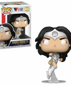 K-Dog & Fish DC: WONDER WOMAN 80TH ANNIVERSARY - WONDER WOMAN (WHITE LANTERN)